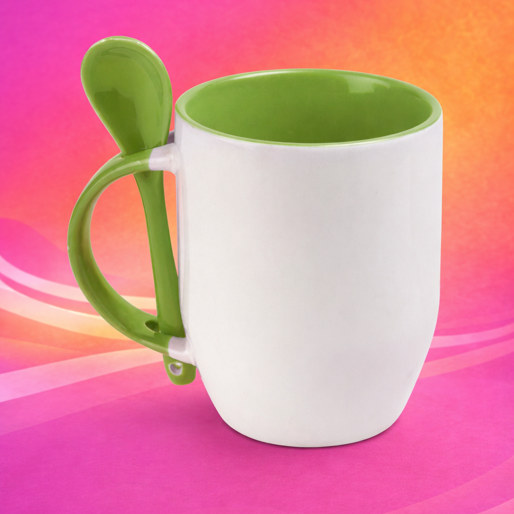 Tazas personalizadas con cuchara