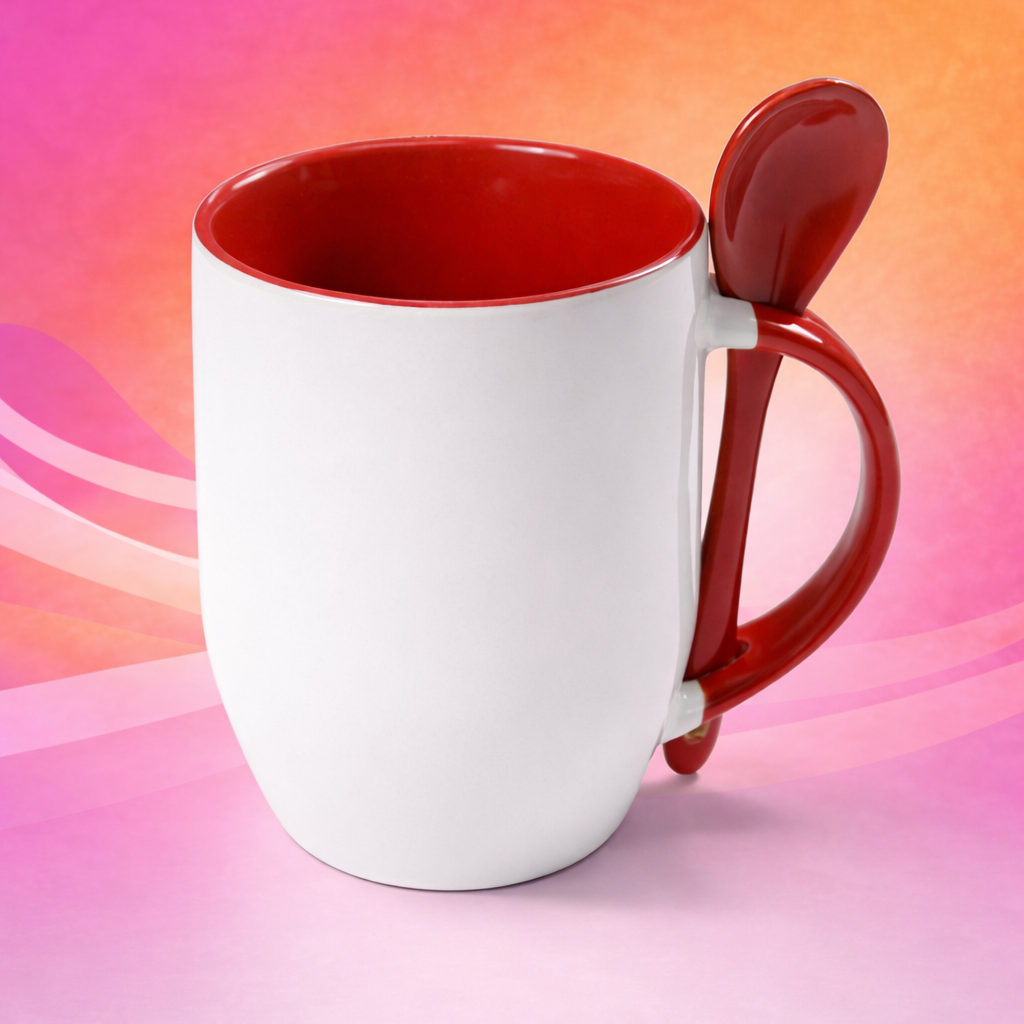 Tazas personalizadas con cuchara