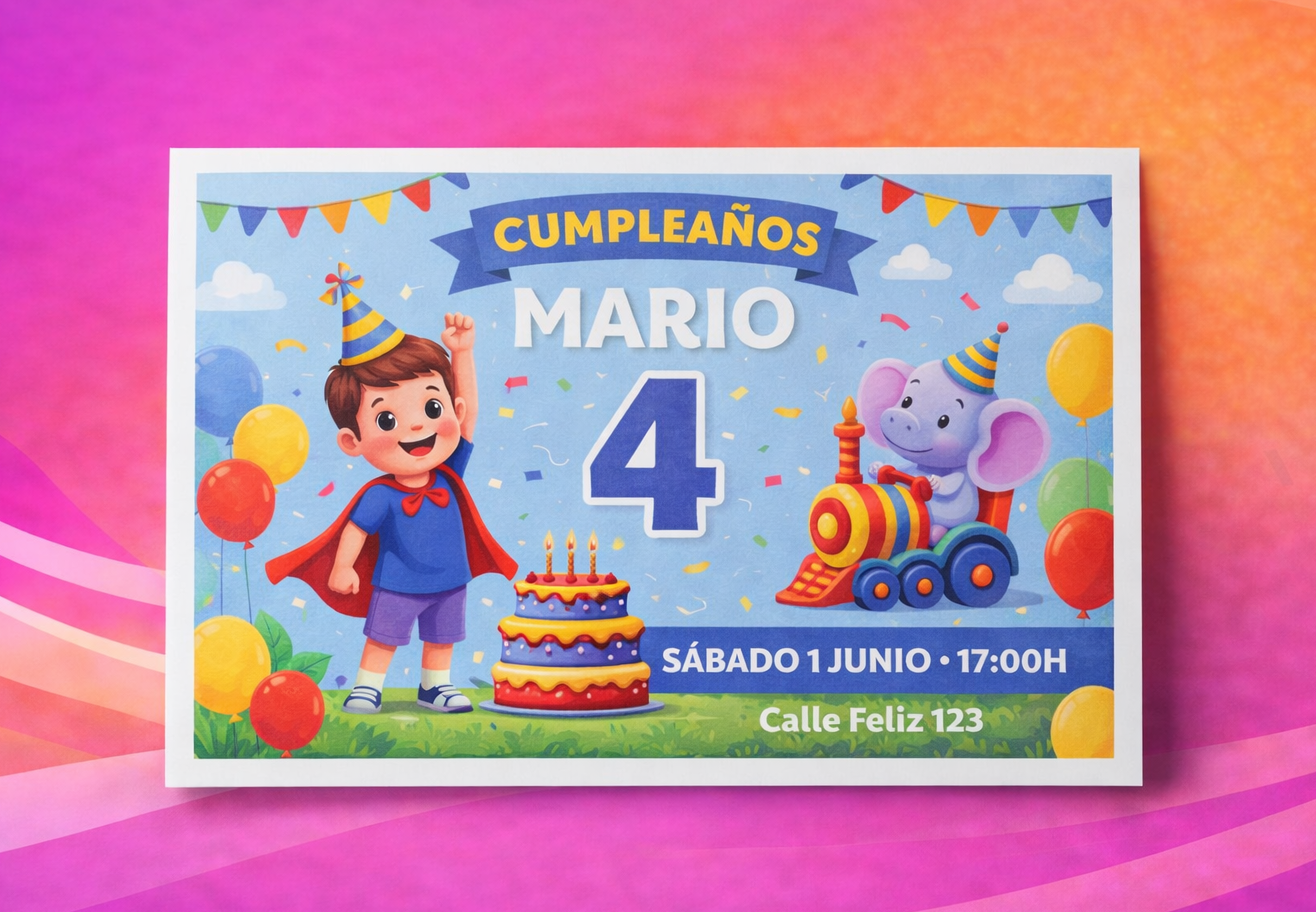 Poster de papel