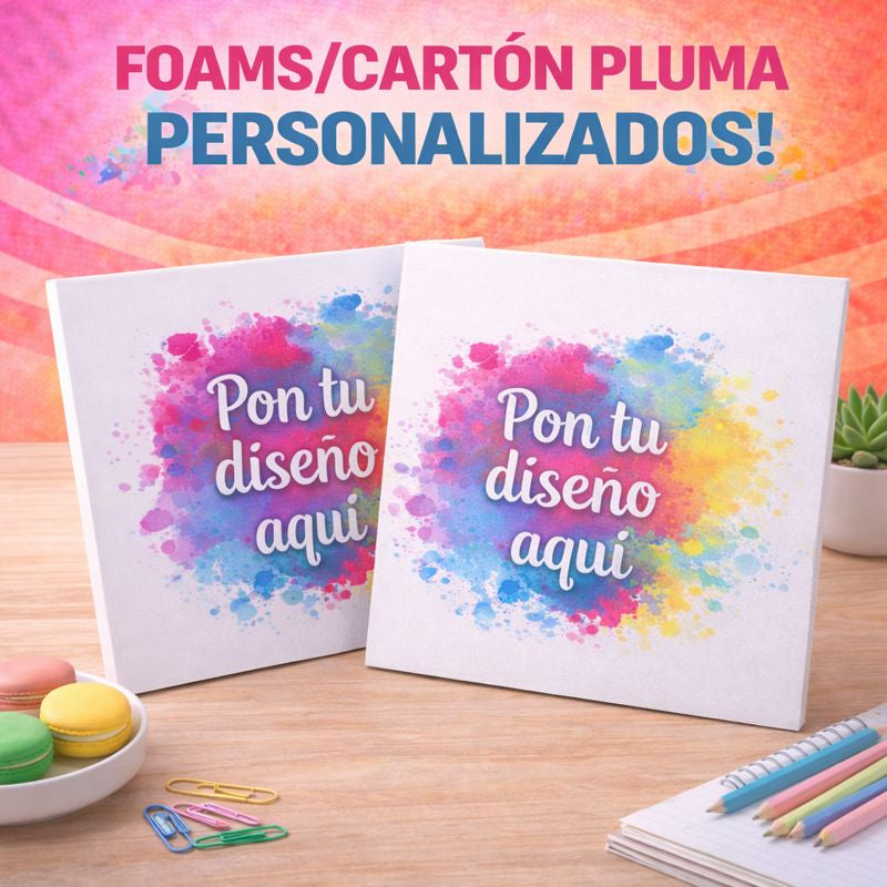 Cartón Pluma