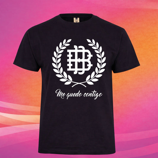 Camiseta me quedo contigo grande